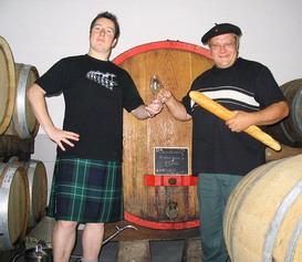 2005 October - Champagne Tour - Ray - Winter Kilt